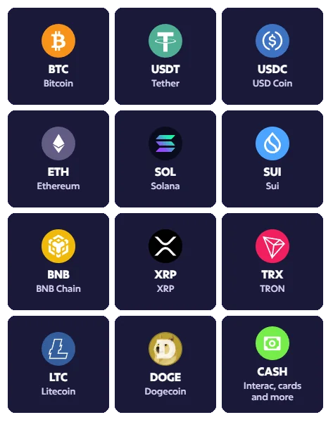 Roobet Crypto Payments
