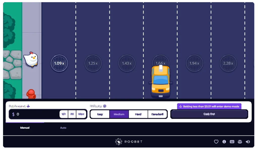 Roobet Originals - Mission Uncrossable